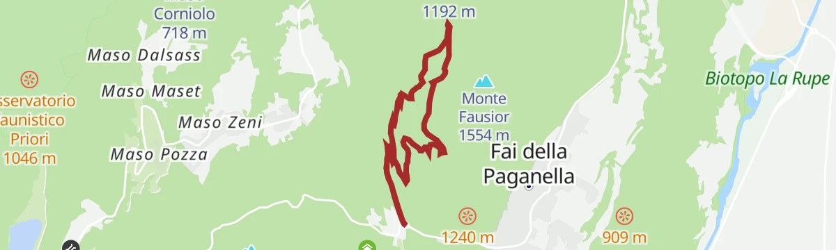 Route map: Laston and Mozzane Alte (SAT 603-603A-603)